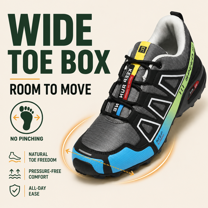 OrthoStride Original — Orthopedic Hiking Shoes for Pain-Free Steps &amp; Natural Support (Unisex)