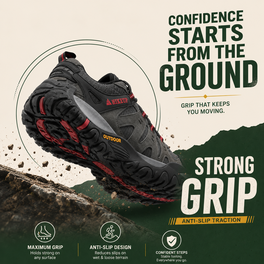 SummitShield Men’s Waterproof Trekking Shoes