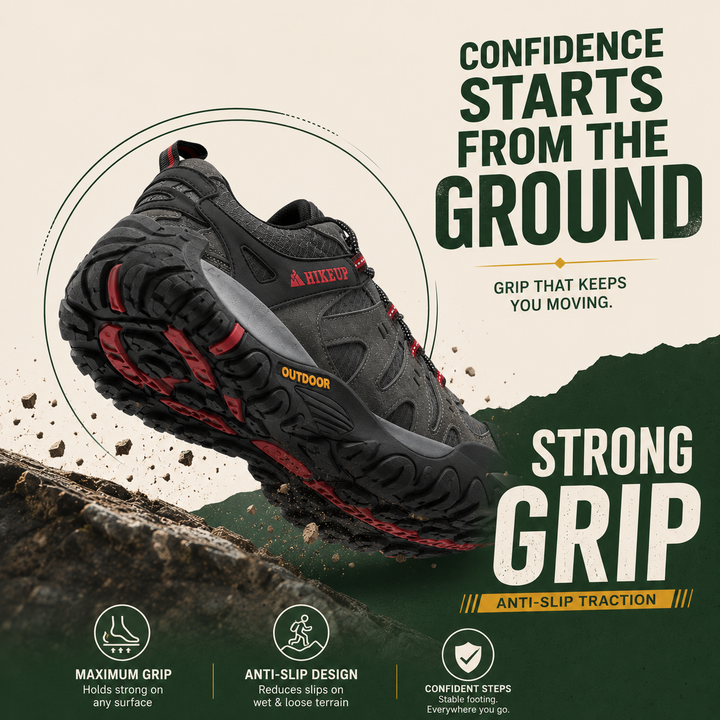 SummitShield Men’s Waterproof Trekking Shoes