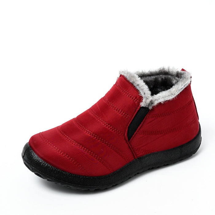Unisex slip-on snow boots, waterproof and lightweight