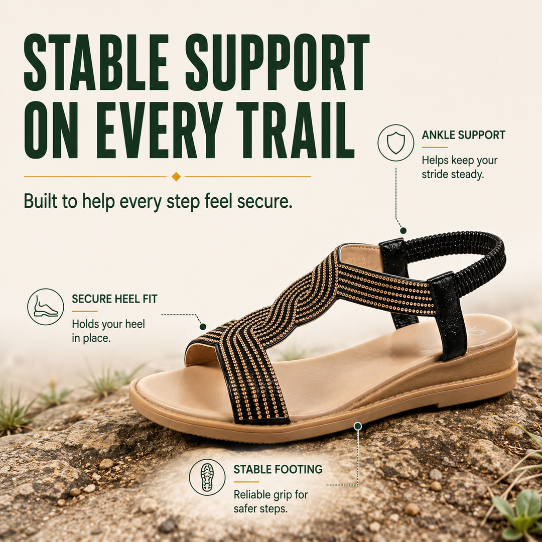 StrideSoft Women’s Orthopedic Comfort Sandals