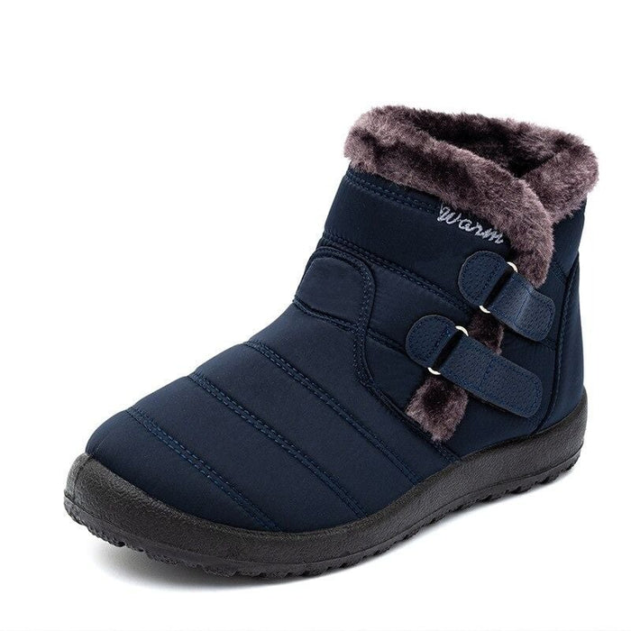 Women's Waterproof Insulated Ankle Boots with Fur Lining