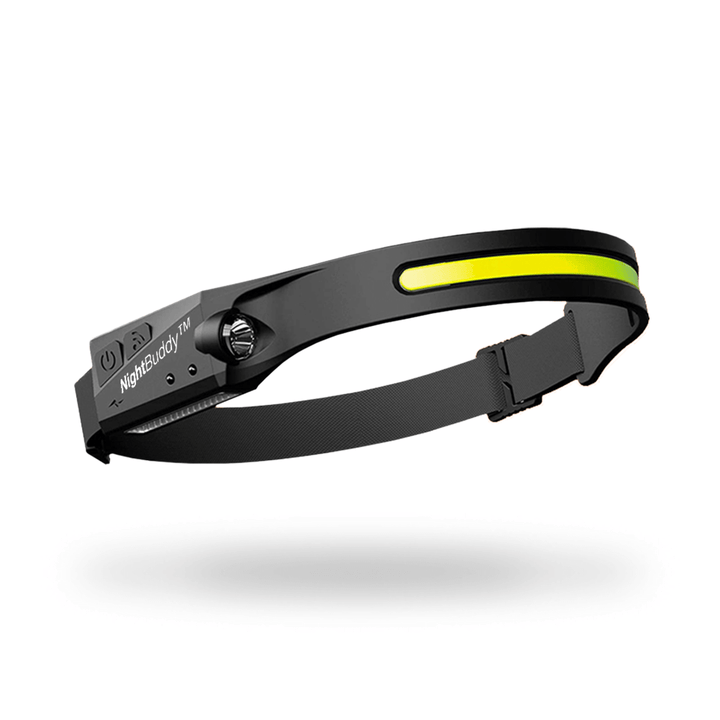 Rechargeable Wide Angle LED Headlamp with Wave Sensor
