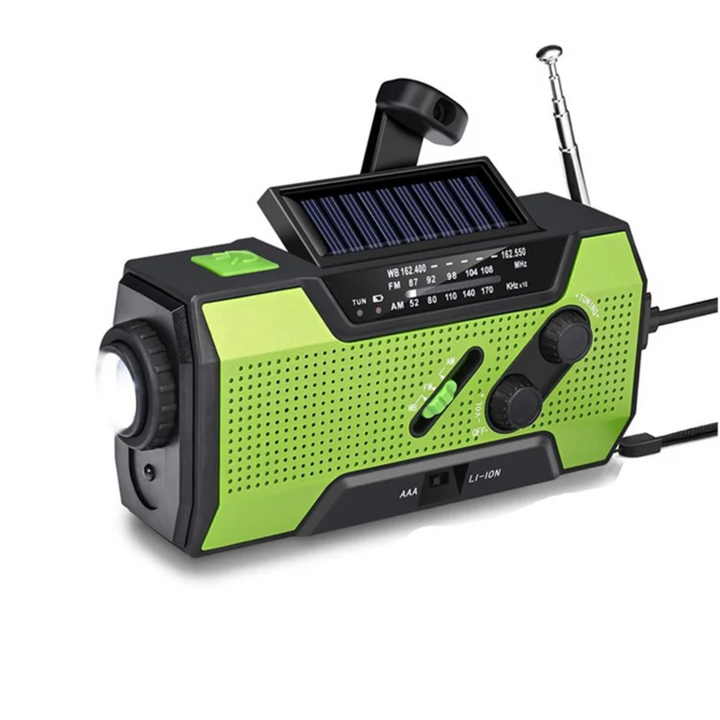 Multi Use Emergency Flashlight With 2000mAh Power Battery