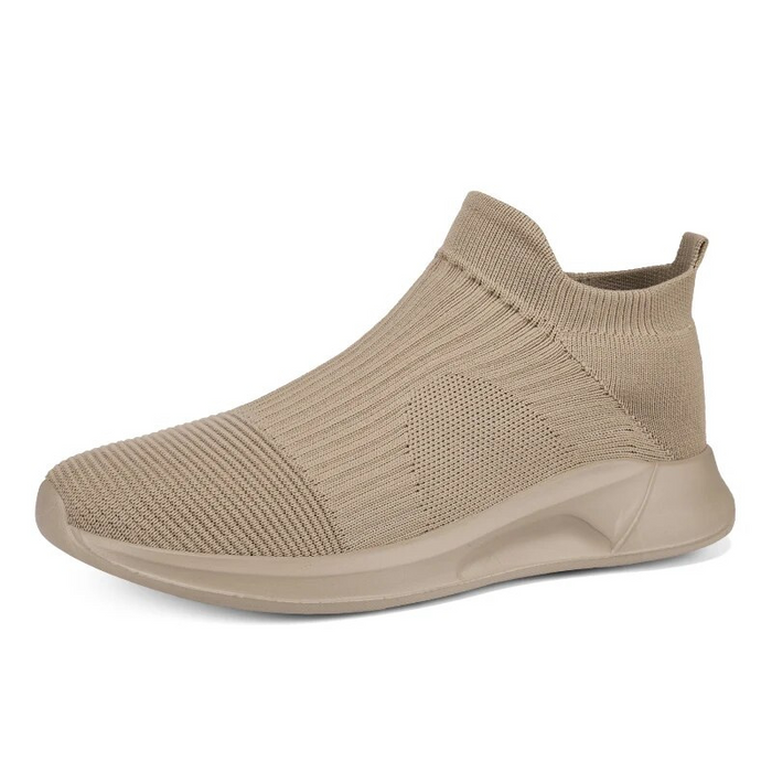 Men's Slip-On Knit Trainers with Orthopaedic Support