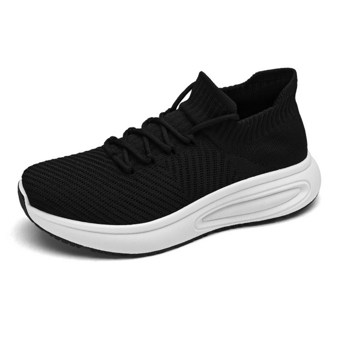 Men's Knit Slip-On Trainers with Cushioned Air Sole