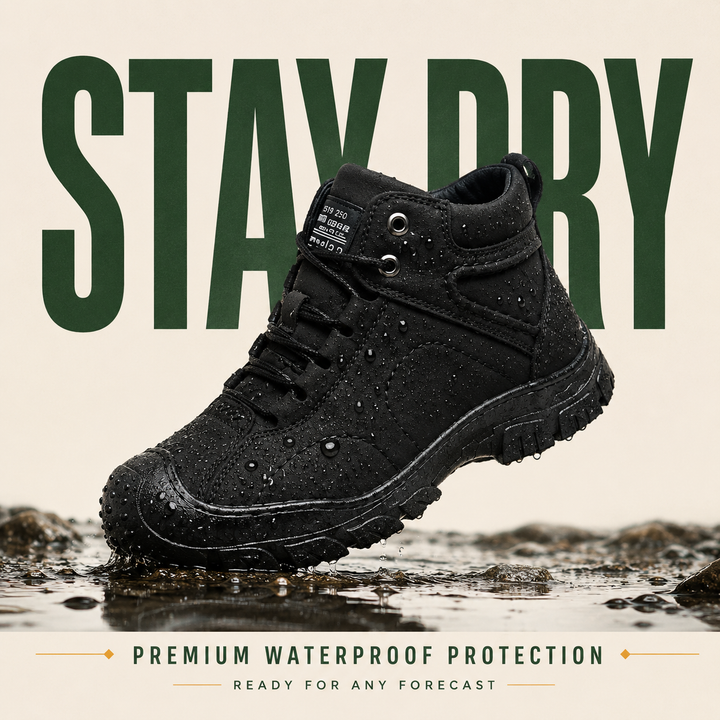 GlacierStep Men’s Waterproof Fleece-Lined Boots