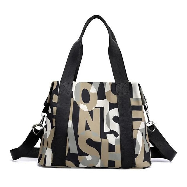 Women's Waterproof Tote Bag with Adjustable Strap
