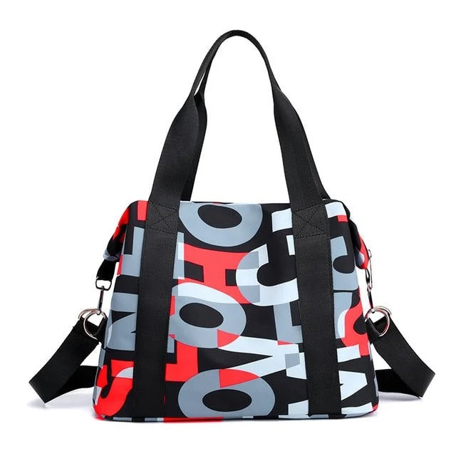 Women's Waterproof Tote Bag with Adjustable Strap