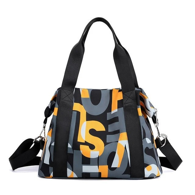 Women's Waterproof Tote Bag with Adjustable Strap