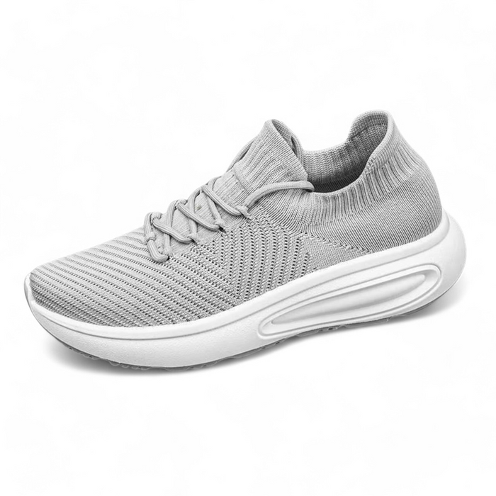 Men's Knit Slip-On Trainers with Cushioned Air Sole