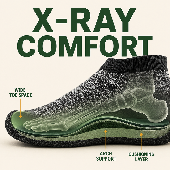 StrideFlex Orthopedic Sock Shoes