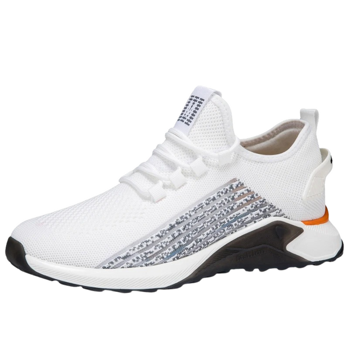 Height Boost Sneakers with Mesh Upper and Chunky Sole