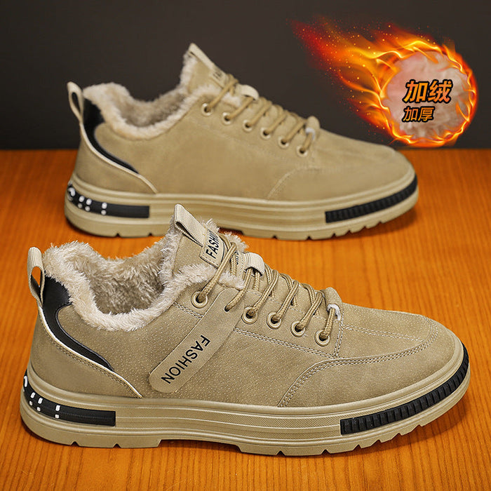 Fleece-Lined Barefoot Trainers with Non-Slip Sole