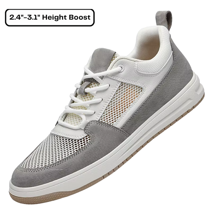 Height-Increasing Sneakers with Hidden Lift – 2.4"-3.1" Boost
