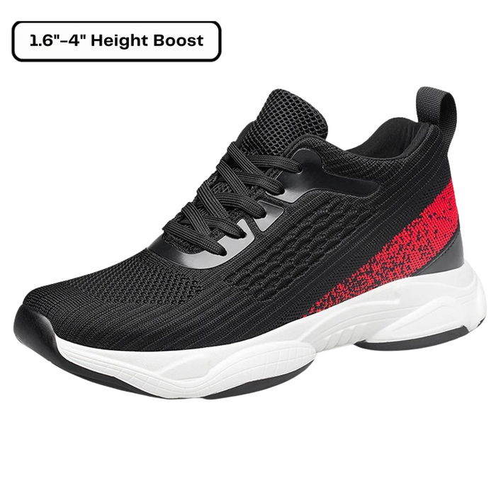 Height Increasing Sneakers with Lace-Up Design