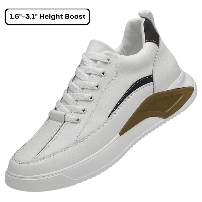 Height Boost Trainers Lace-Up Low-Top for Casual Wear