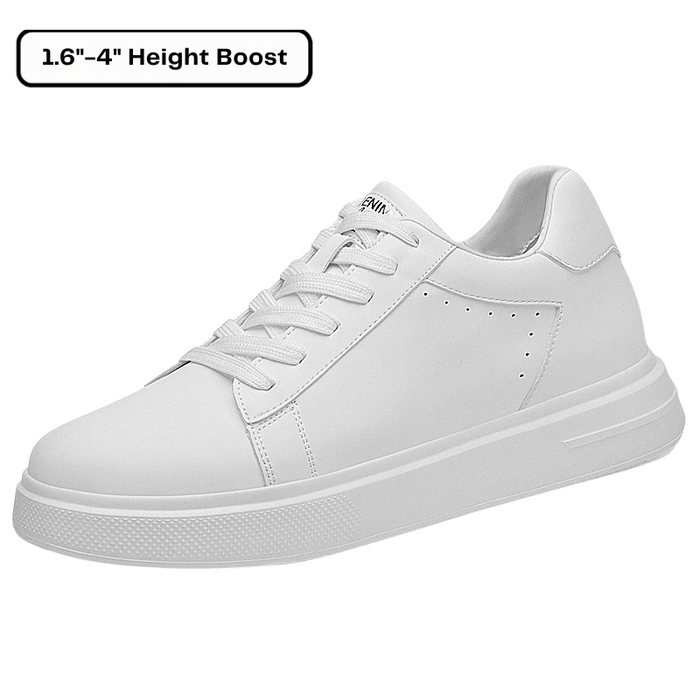 Height Increasing Sneakers Lace-Up Platform Trainers