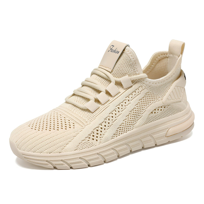 Women's Breathable Mesh Trainers Lightweight Lace-Up