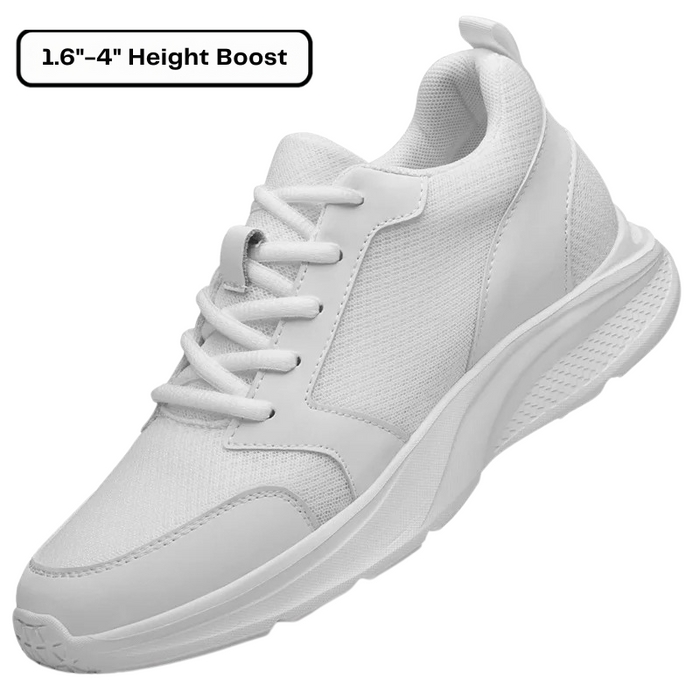 Height Increasing Sneakers Lace-Up Low-Top for Men Women