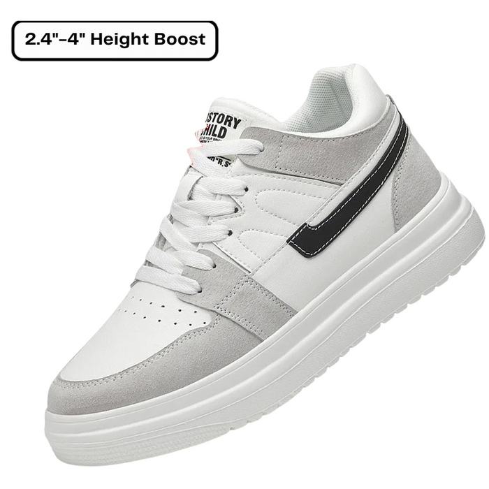 Platform Trainers with Height Boost Lace-Up