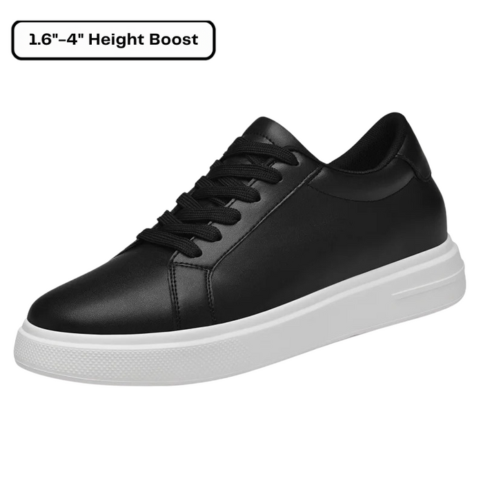 Height-Increasing Lace-Up Sneakers with Hidden Lift