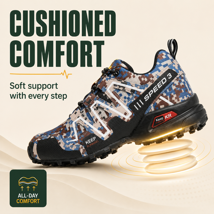 OrthoStride Terrain — Orthopedic Hiking Shoes for Pain-Free Steps &amp; Natural Support (Unisex)
