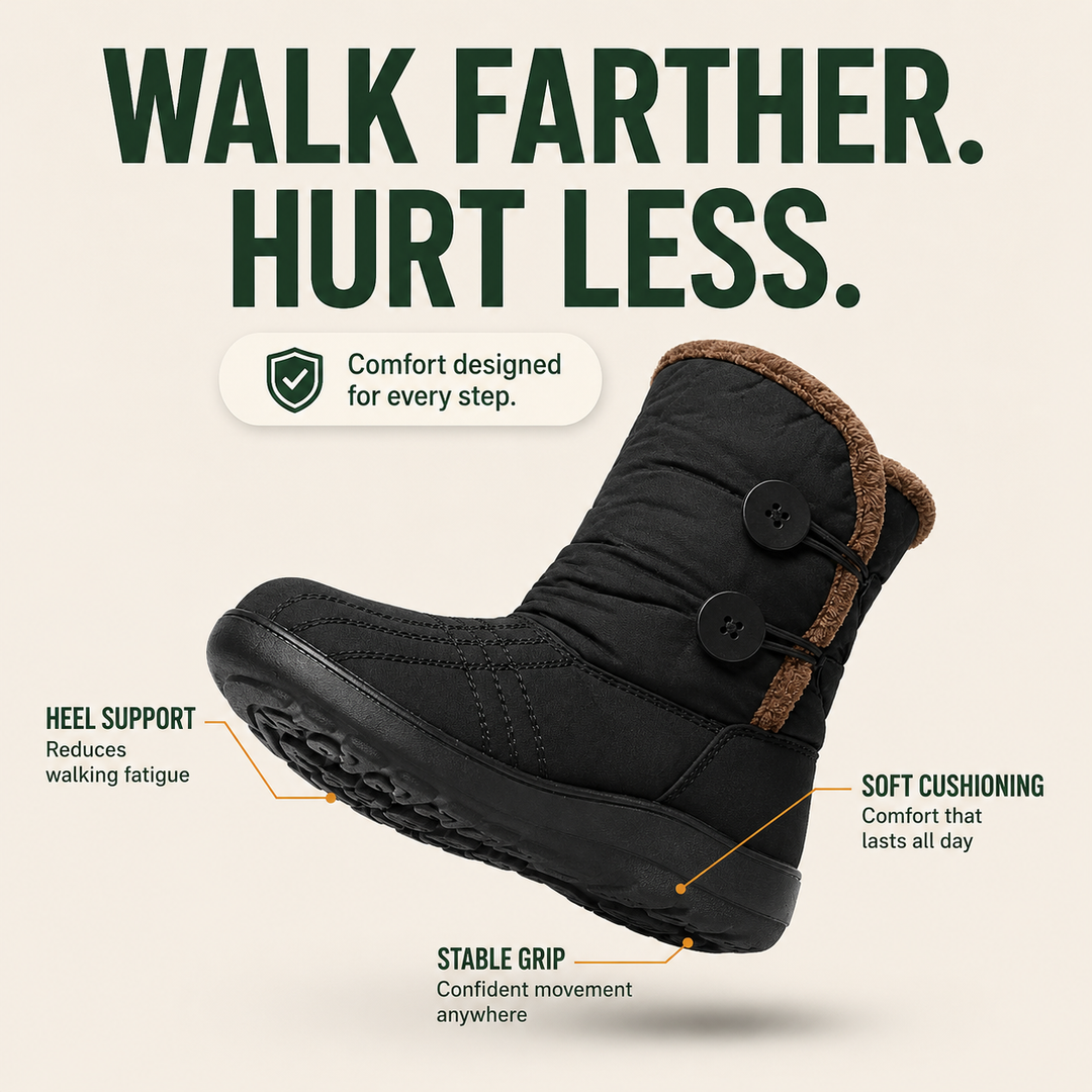 ThermaTrek Women’s Waterproof Fleece-Lined Winter Boots