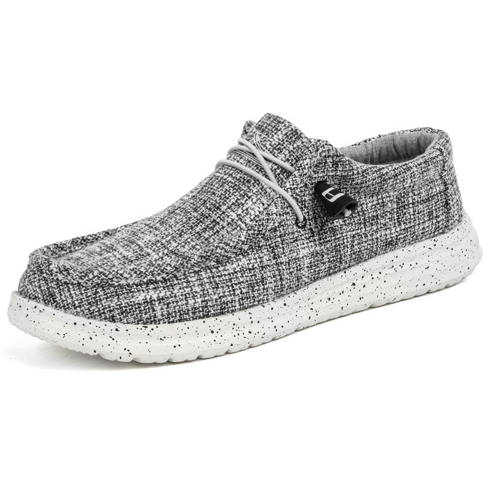 Men's Slip-On Canvas Loafers with Arch Support