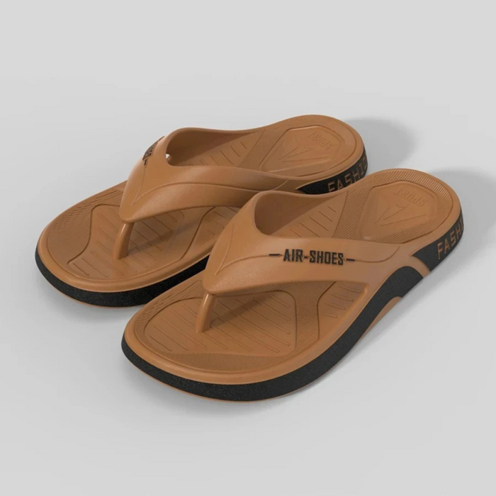 GRW Men Orthopedic Beach Flip Flop Soft-soled Non-slip Summer Sandals