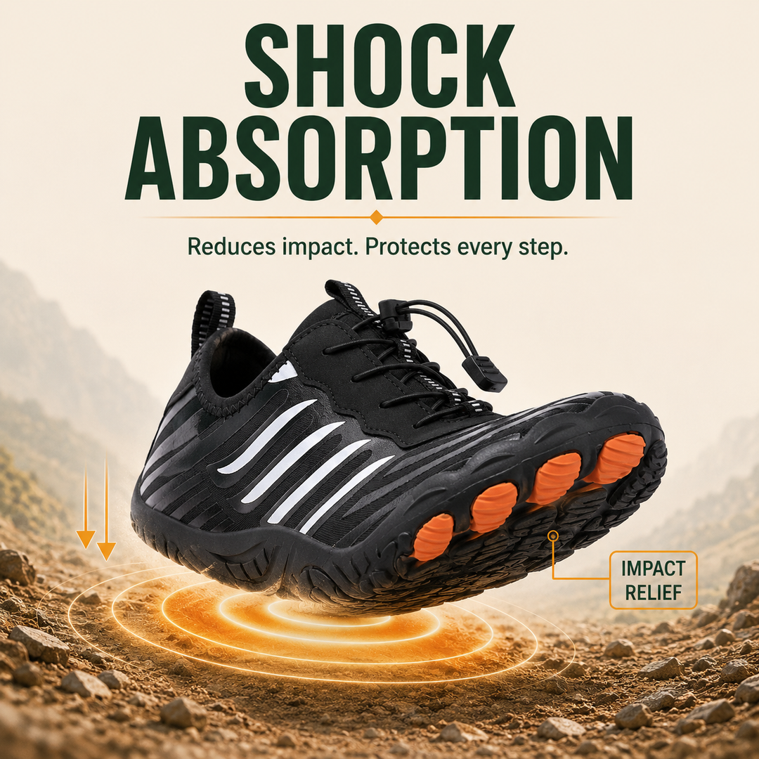 PrimalPulse — High-Performance Barefoot Hiking Shoes for Natural Trail Movement (Unisex)