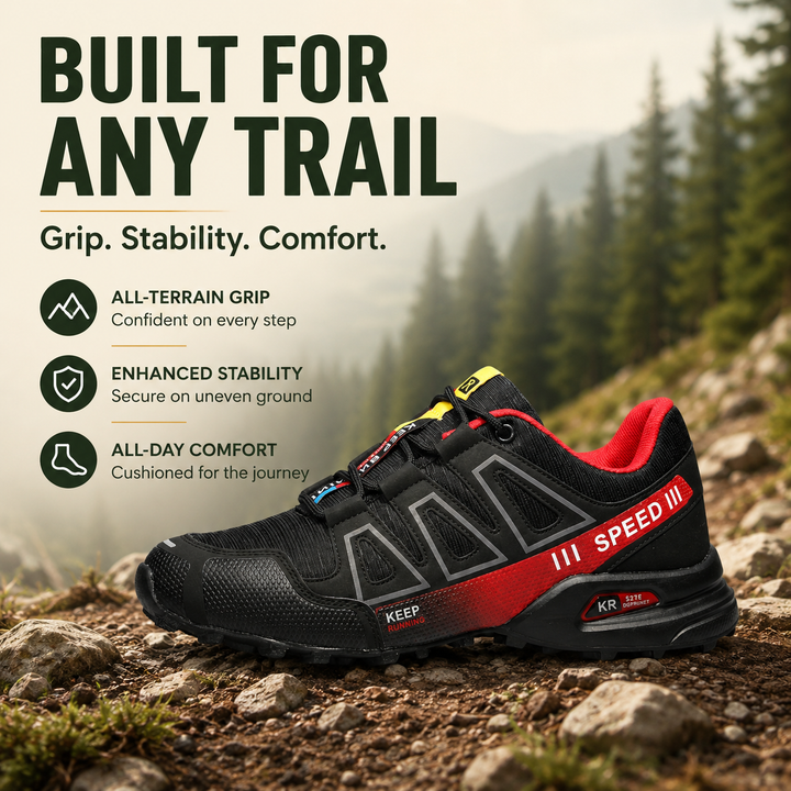 OrthoStride Original — Orthopedic Hiking Shoes for Pain-Free Steps &amp; Natural Support (Unisex)