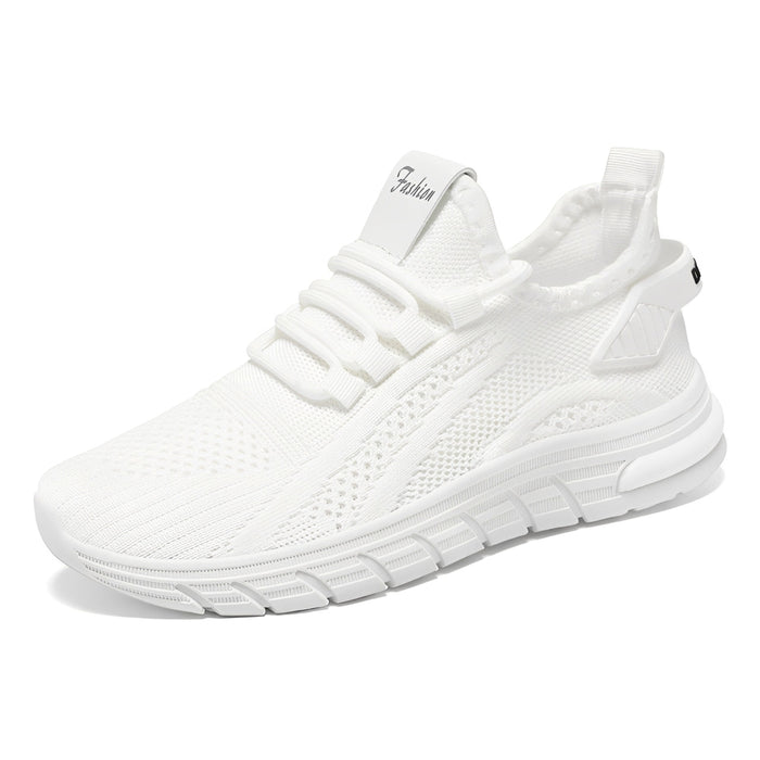 Women's Breathable Mesh Trainers Lightweight Lace-Up