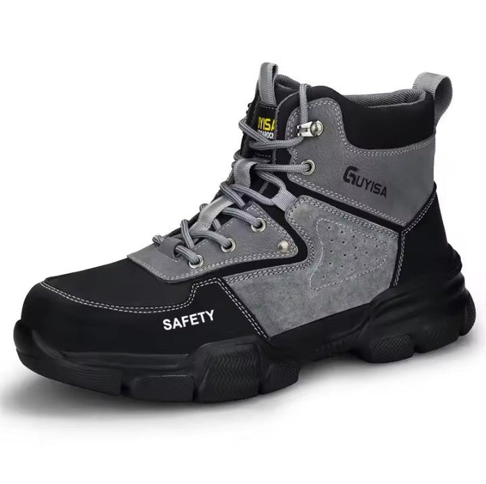Safety Ankle Boots with Fleece Lining and Grippy Sole