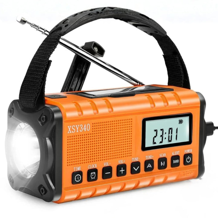 Emergency Hand Crank Light