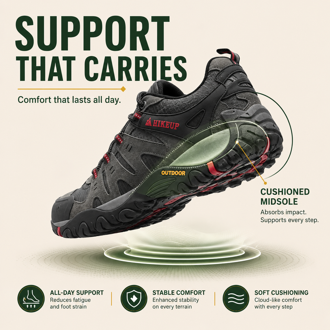 SummitShield Men’s Waterproof Trekking Shoes