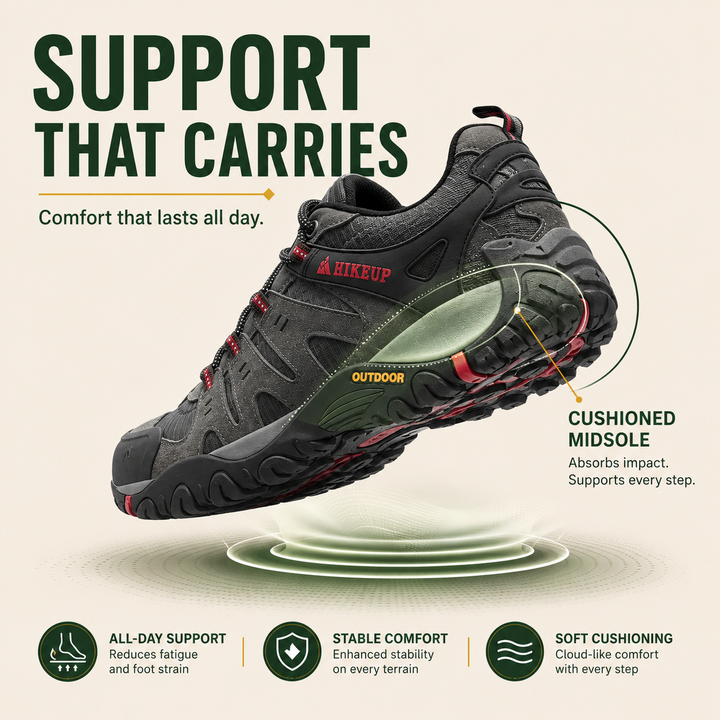 SummitShield Men’s Waterproof Trekking Shoes