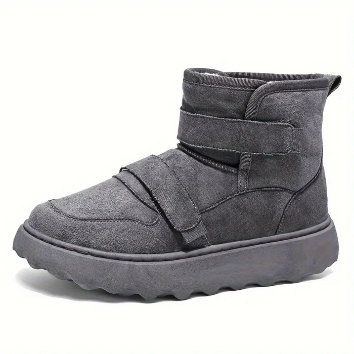 Men's Ankle Boots Hook-and-Loop Strap Cushioned Sole