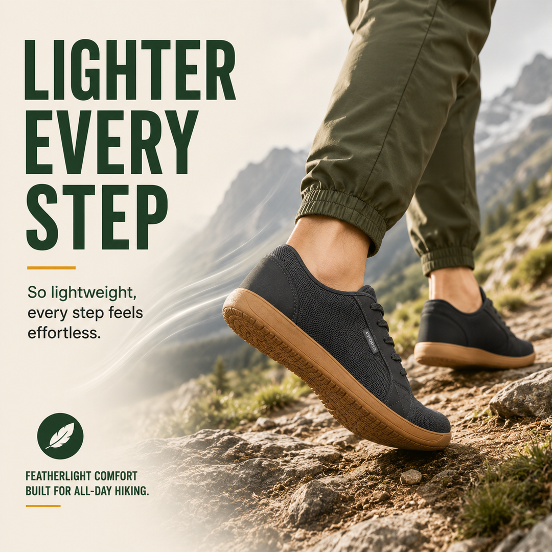 TerraBare Men’s Wide-Toe Orthopedic Walking Shoes