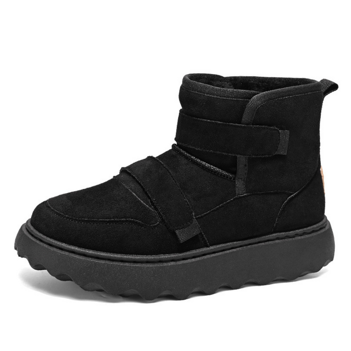 Men's Ankle Boots Hook-and-Loop Strap Cushioned Sole