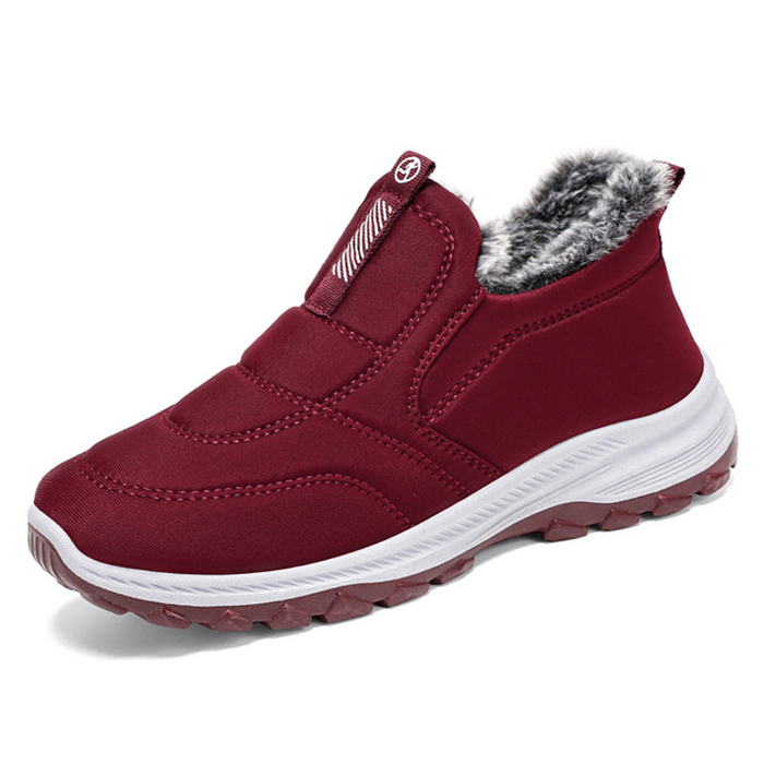 Women's Slip-On Winter Boots Fur-Lined Waterproof