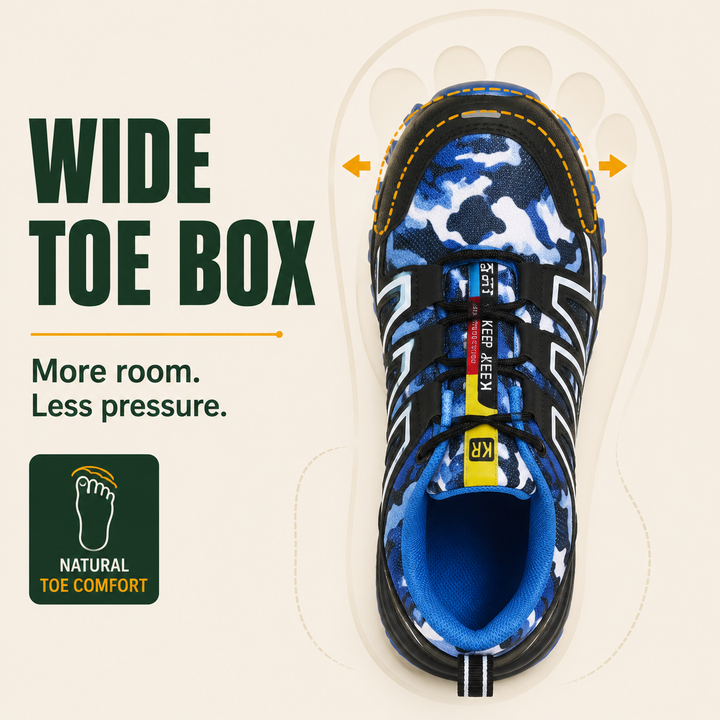 OrthoStride Terrain — Orthopedic Hiking Shoes for Pain-Free Steps &amp; Natural Support (Unisex)