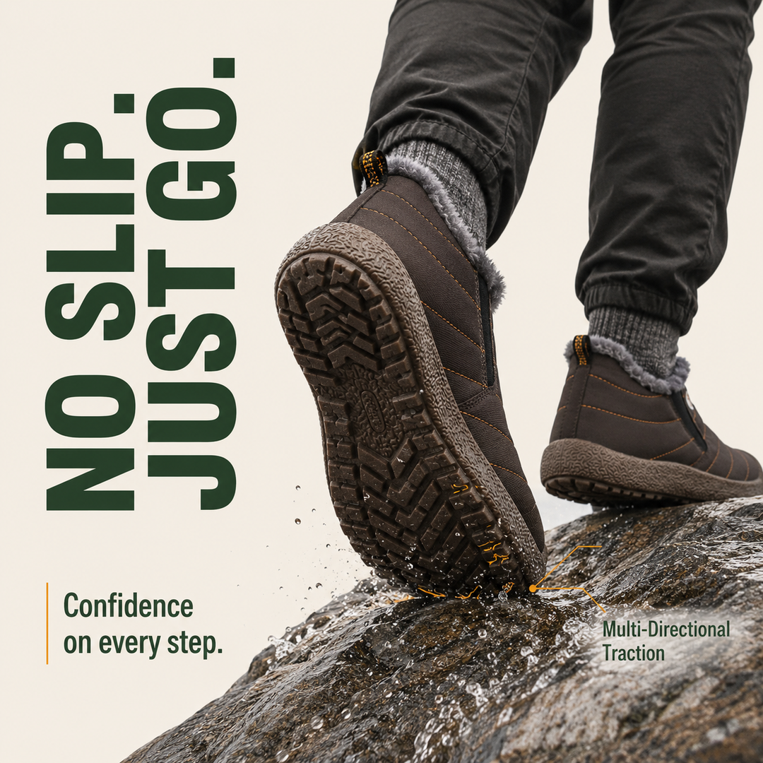 NordTherm Men’s Winter Soft Cotton Boots
