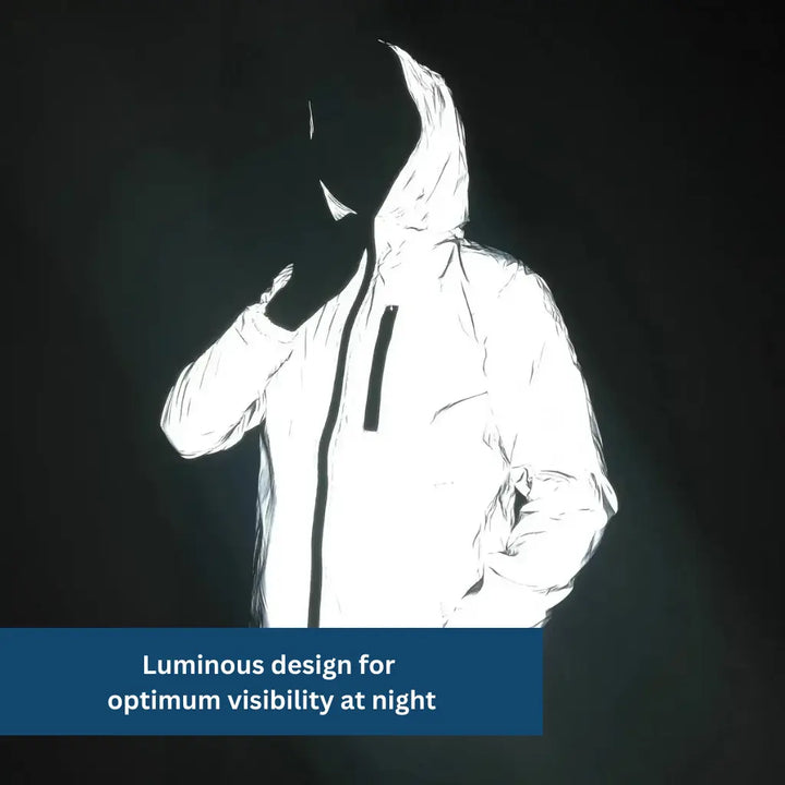 Reflective Lightweight Rain Jacket