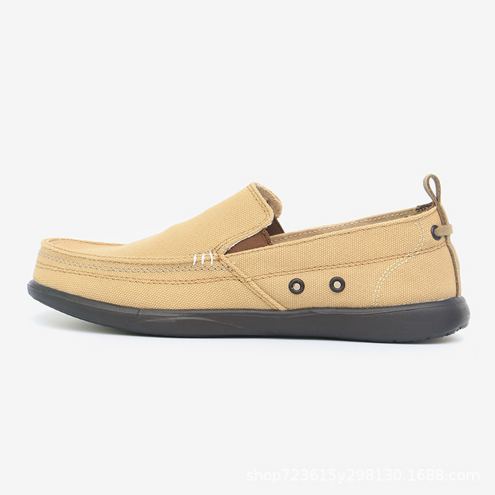 Women's Canvas Slip-On Trainers with Arch Support