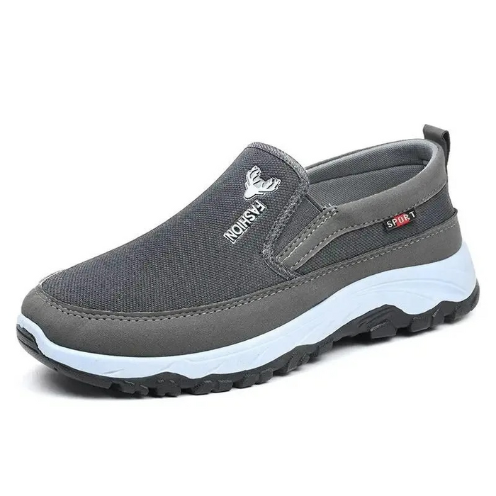 Women's Slip-On Canvas Trainers with Arch Support