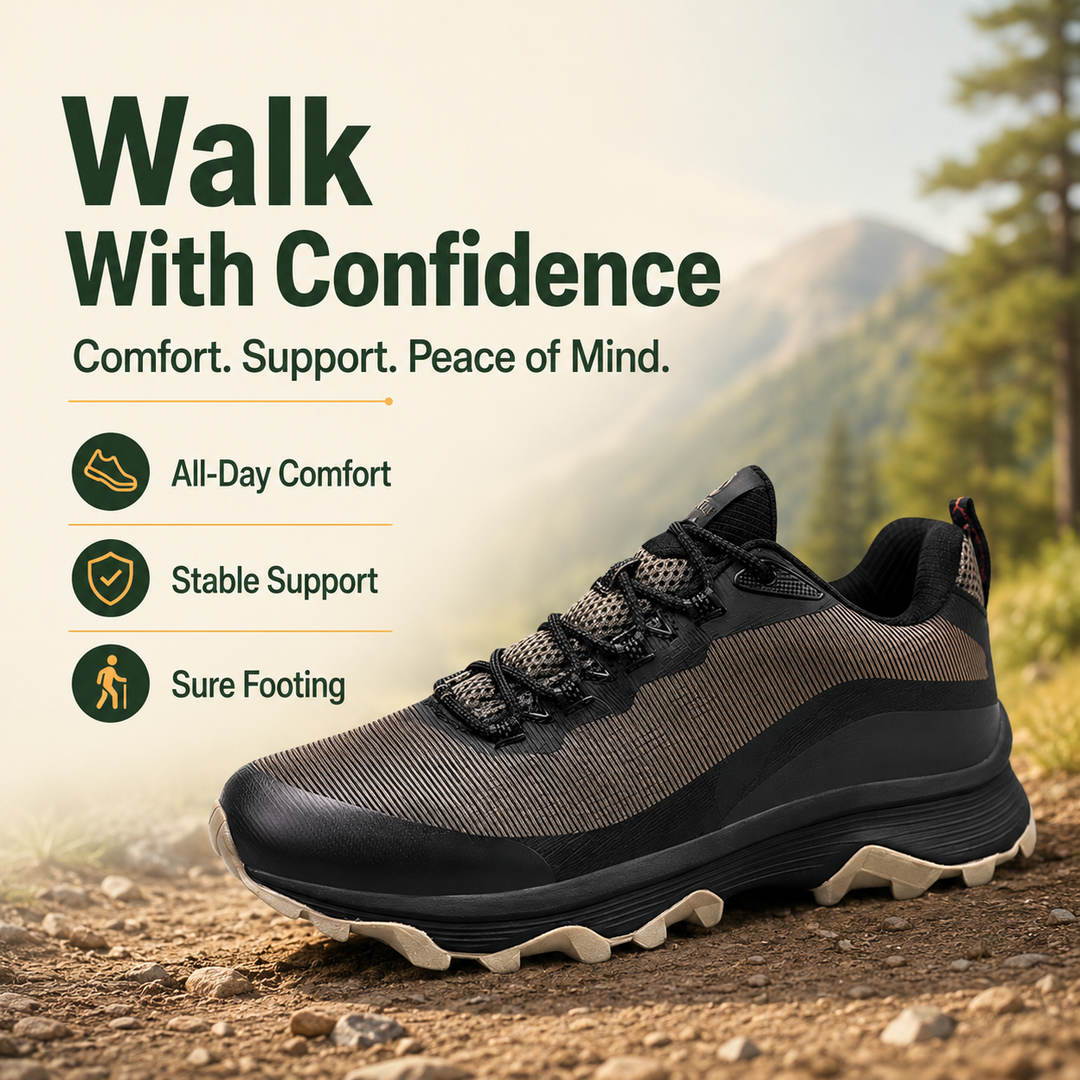 HikeUp Men’s Waterproof Trail Runners