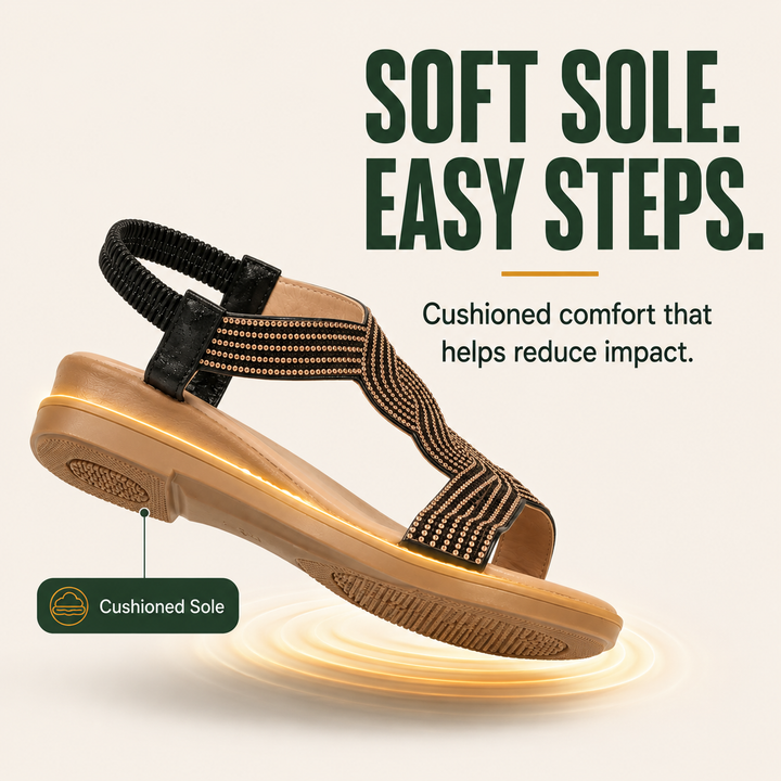 StrideSoft Women’s Orthopedic Comfort Sandals