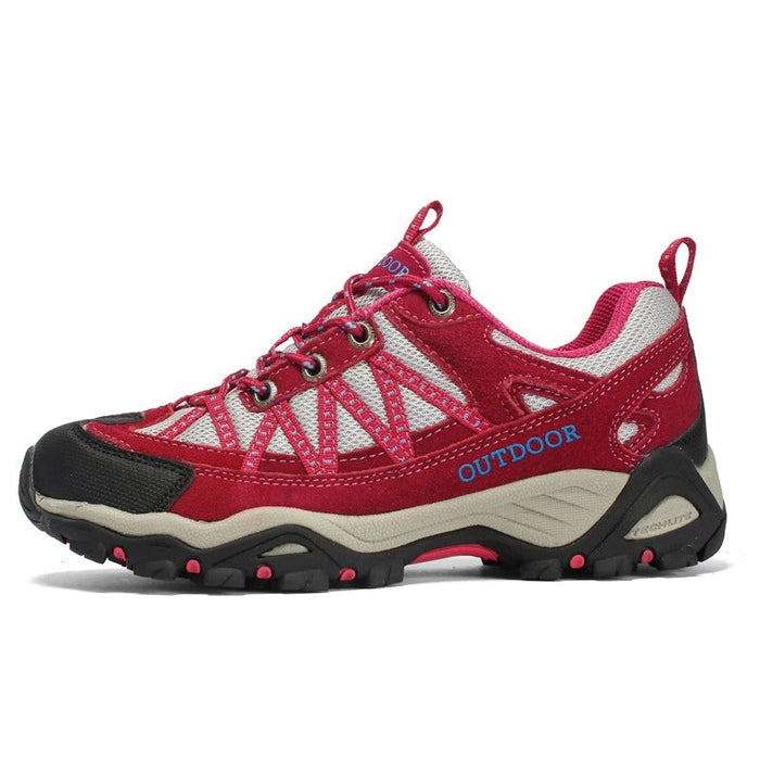 Women's Outdoor Hiking Trainers Breathable Lace-Up