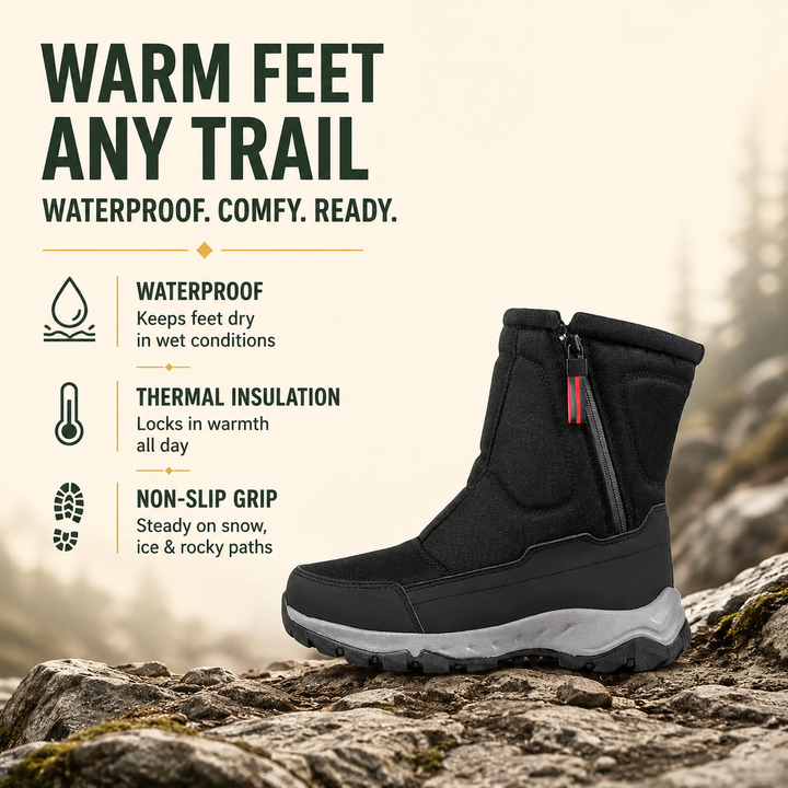 GlacierTrek Women’s Waterproof Thermal Boots
